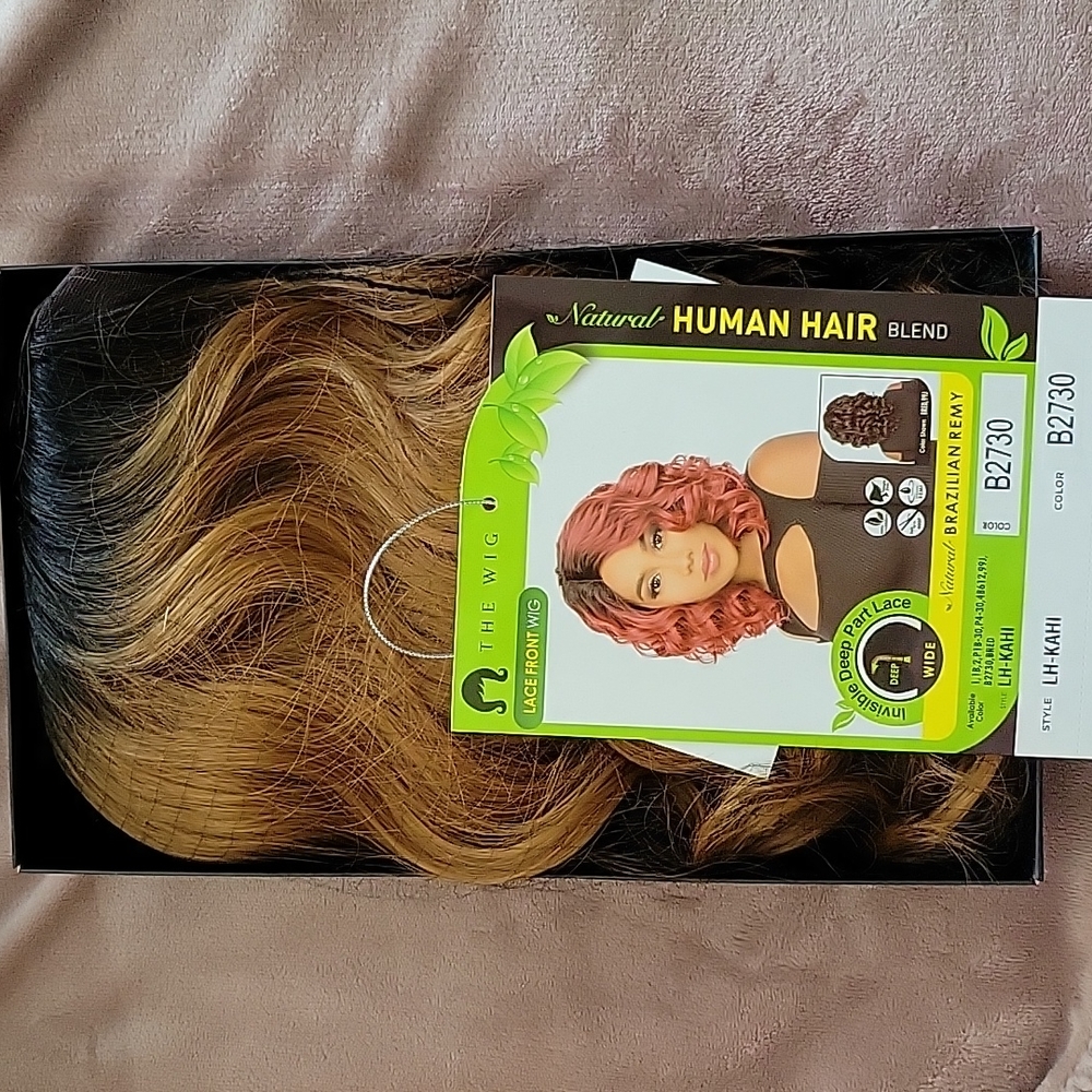 Wig - Human Hair Blend